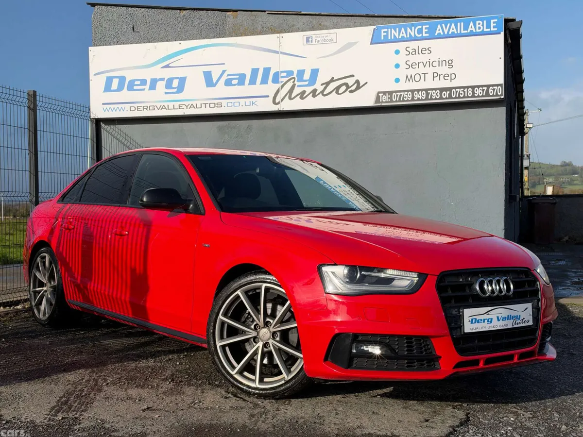 Audi A4 Saloon, Diesel, 2015, Red