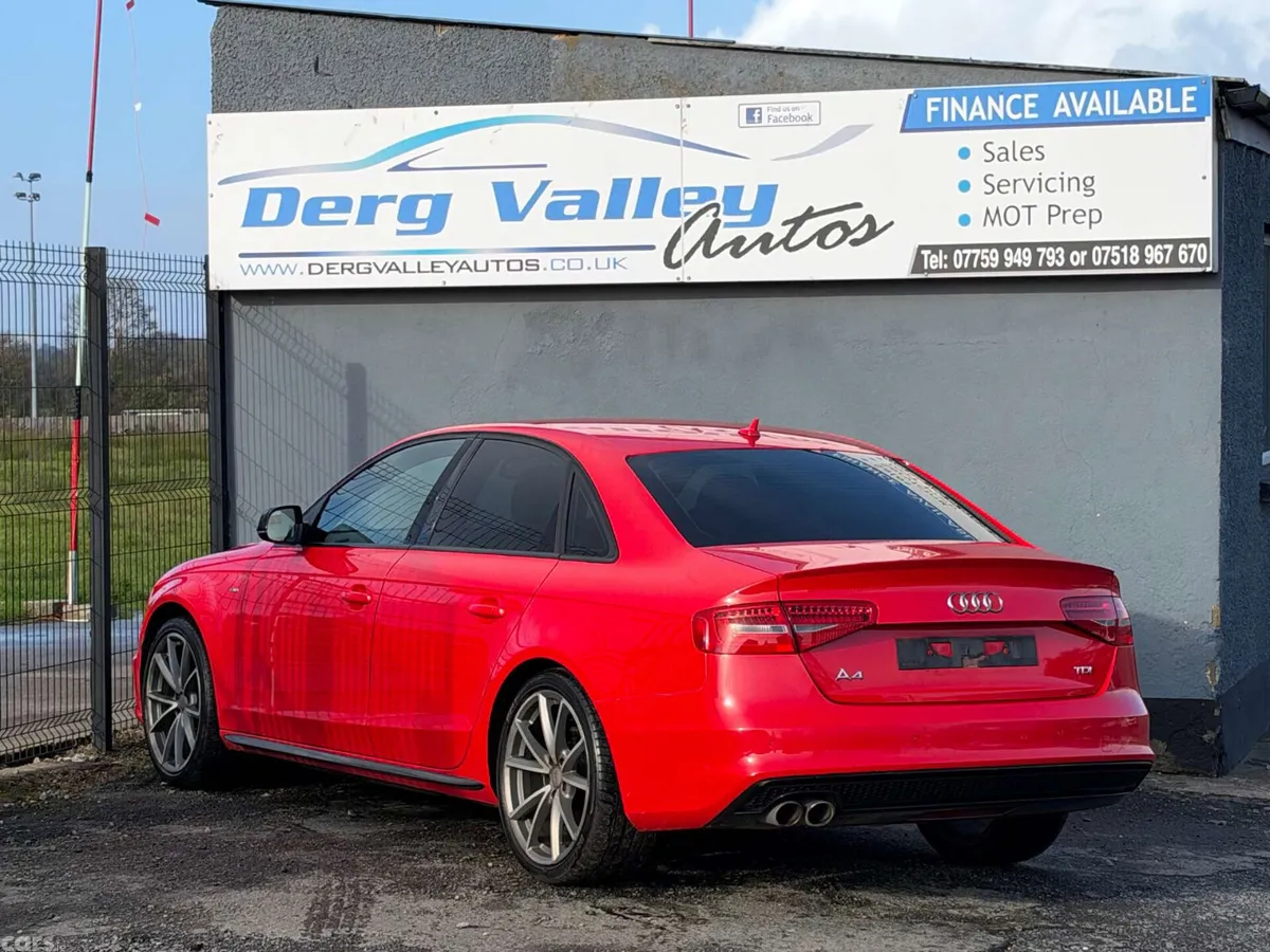Audi A4 Saloon, Diesel, 2015, Red
