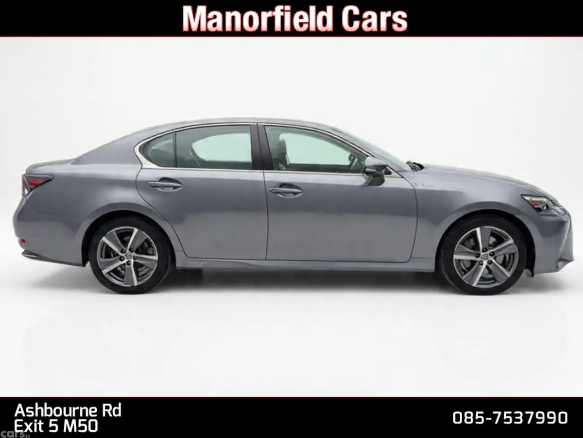 Lexus GS Saloon, Petrol Hybrid, 2016, Grey