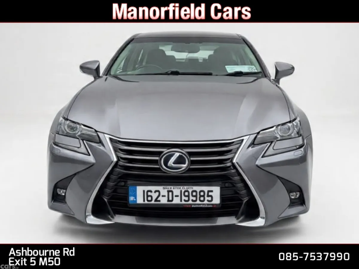 Lexus GS Saloon, Petrol Hybrid, 2016, Grey
