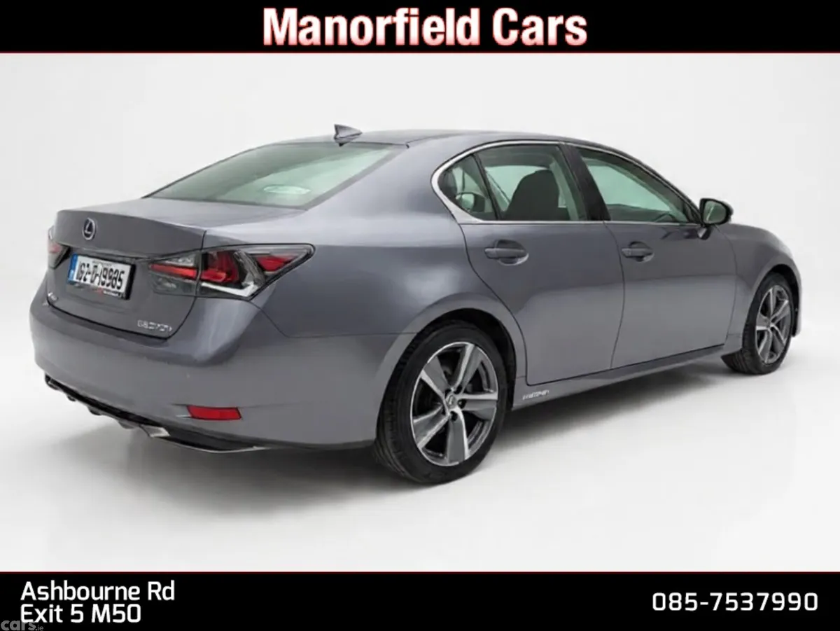 Lexus GS Saloon, Petrol Hybrid, 2016, Grey