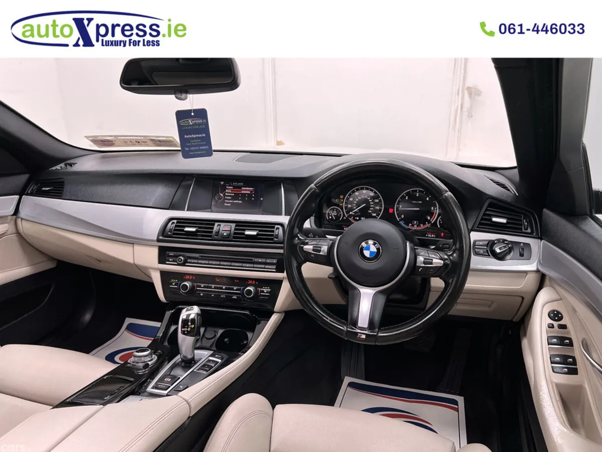 BMW 5-Series Saloon, Diesel, 2016, White
