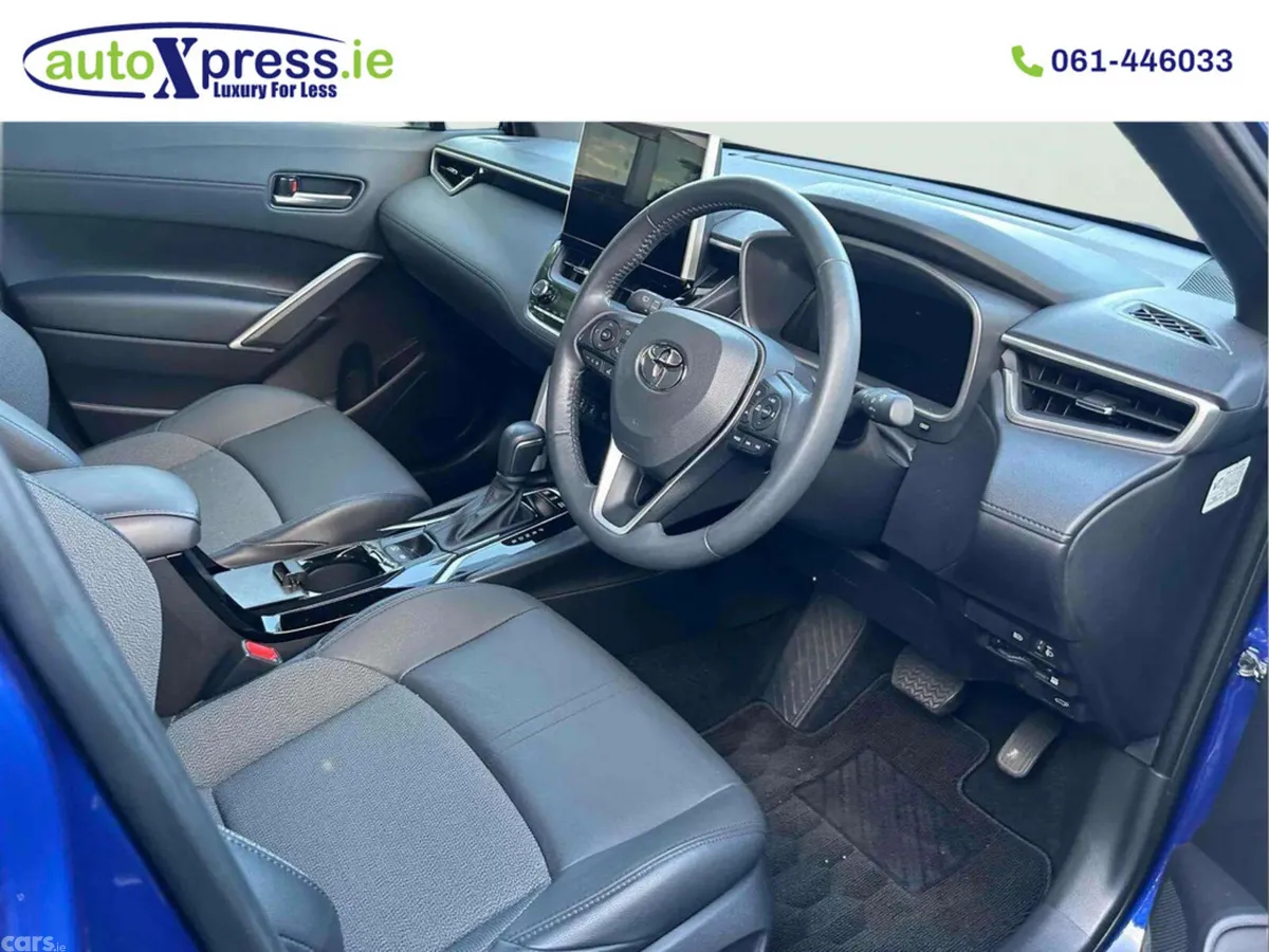 Toyota Corolla Cross SUV, Petrol Hybrid, 2024, Blue