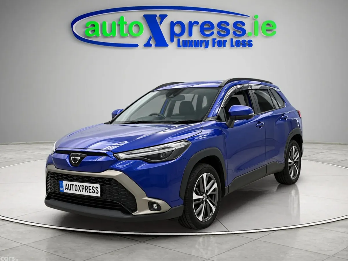 Toyota Corolla Cross SUV, Petrol Hybrid, 2024, Blue