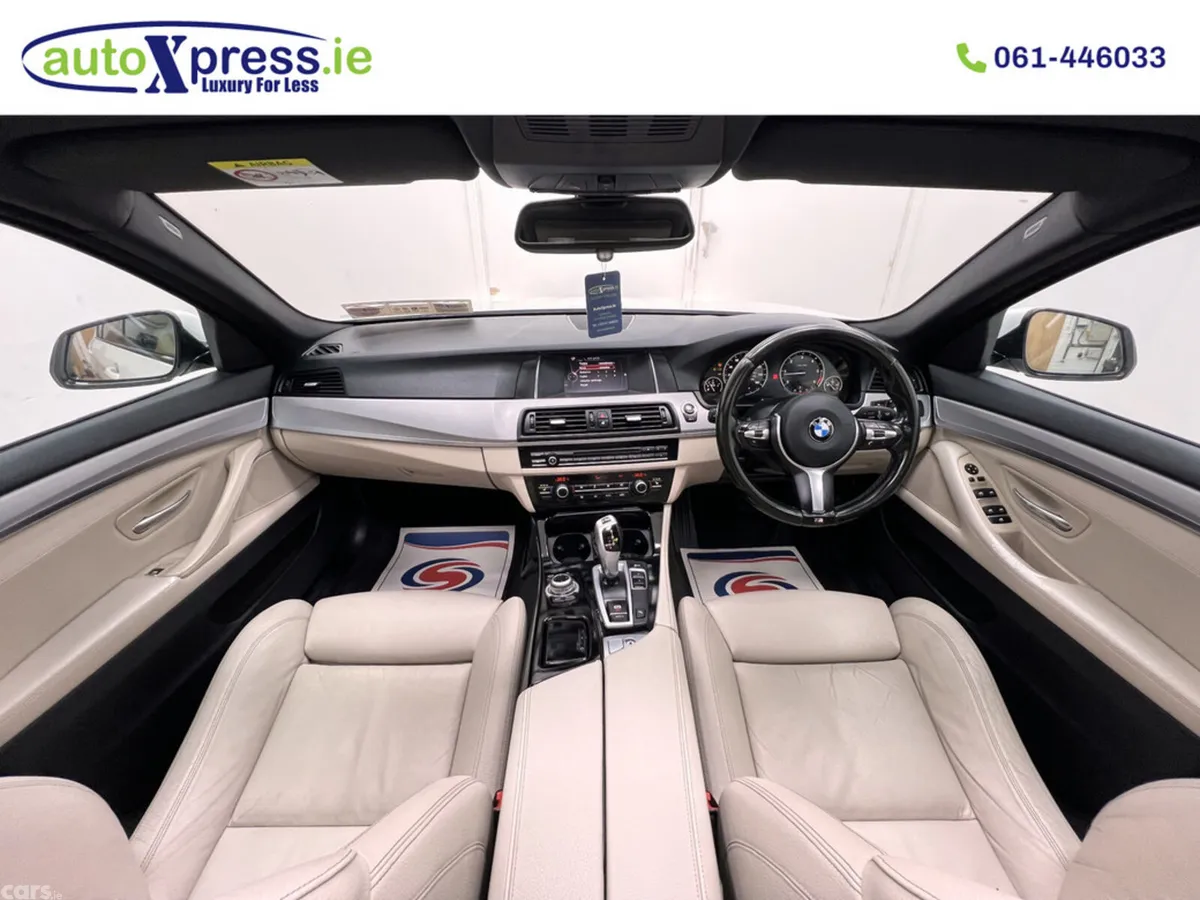 BMW 5-Series Saloon, Diesel, 2016, White