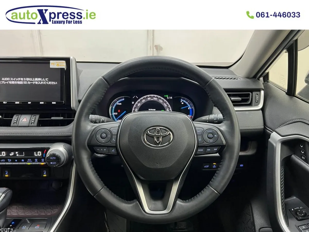 Toyota RAV4 SUV, Petrol Hybrid, 2021, Silver