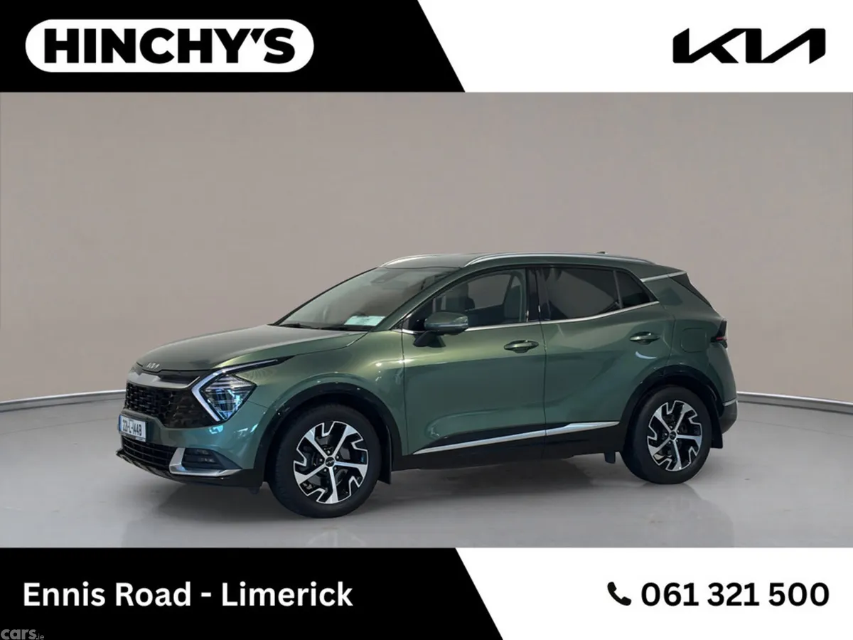 Kia Sportage SUV, Diesel, 2022, Green