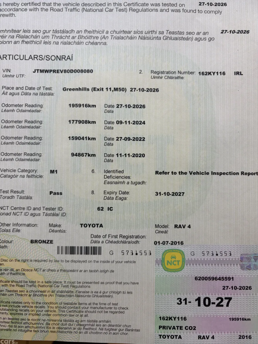 Toyota RAV4 SUV, Diesel, 2016, Brown