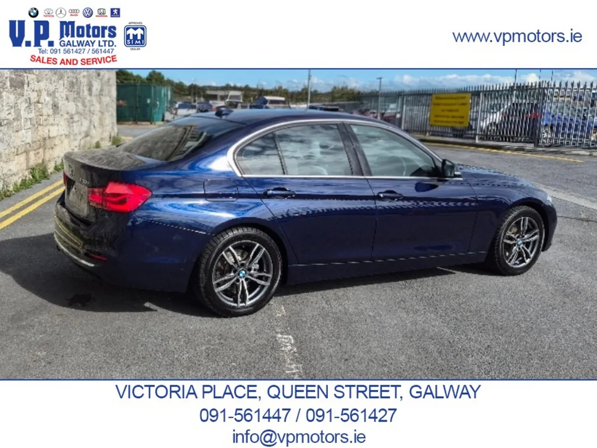 BMW 3-Series Saloon, Petrol Plug-in Hybrid, 2016, Black