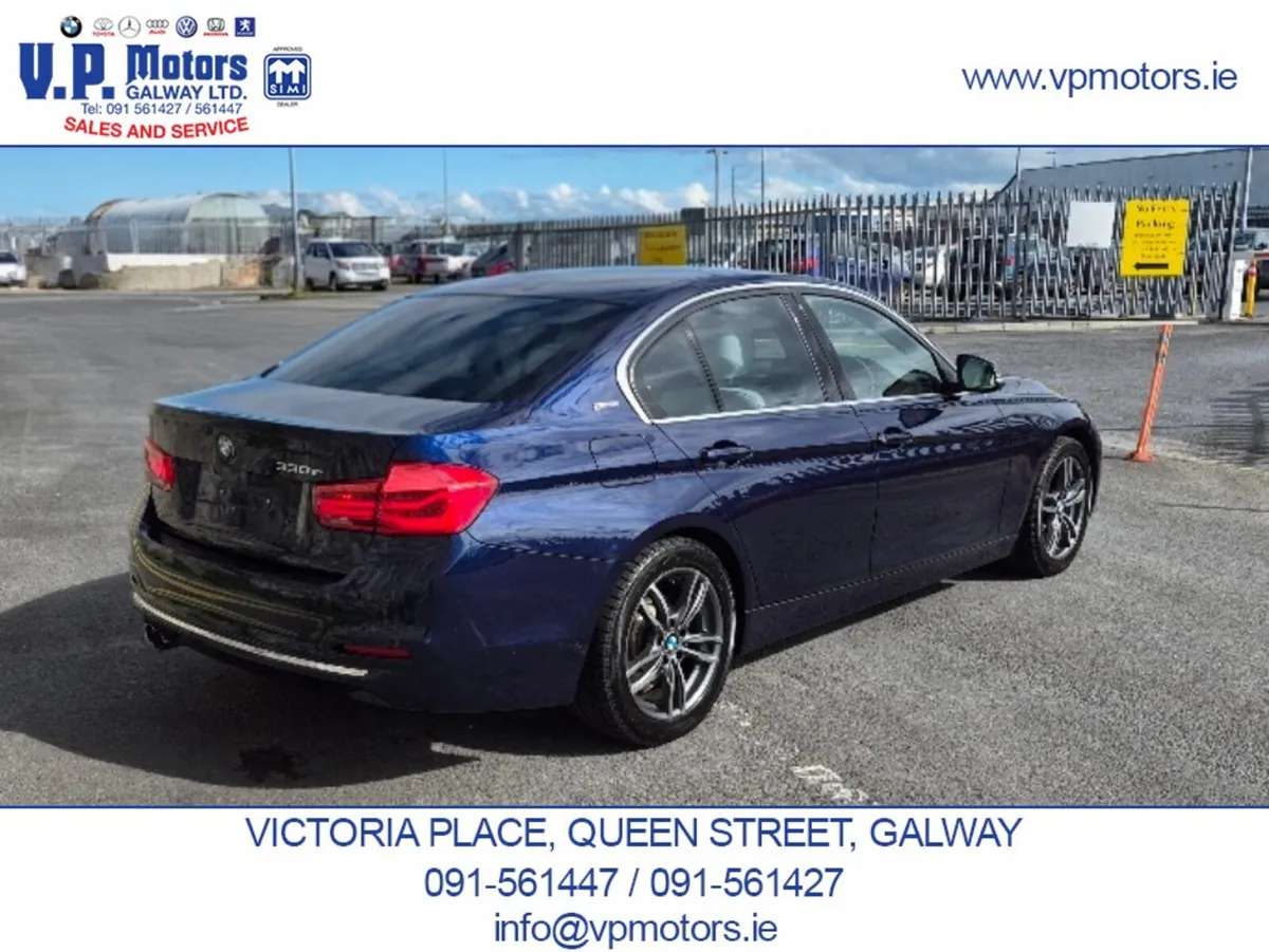 BMW 3-Series Saloon, Petrol Plug-in Hybrid, 2016, Black