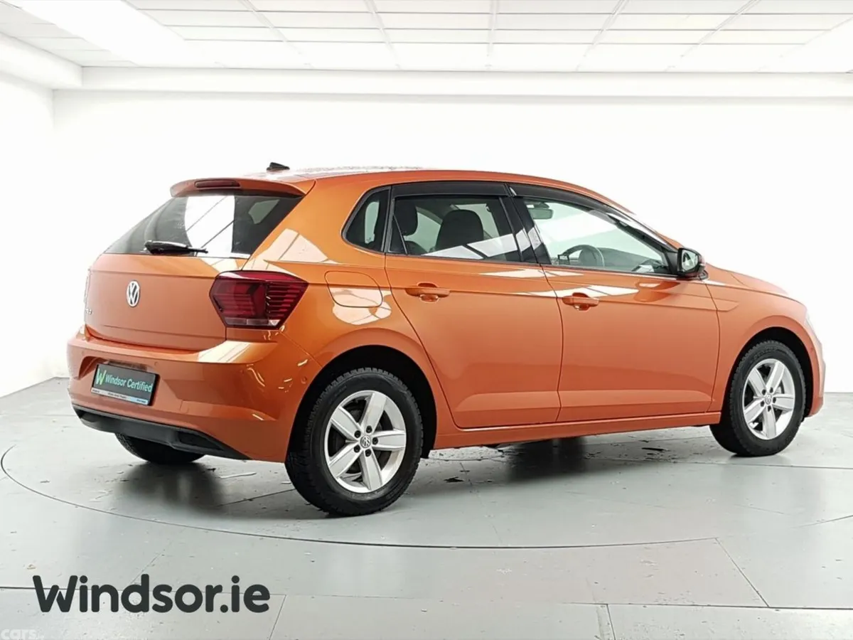 Volkswagen Polo Hatchback, Petrol, 2019, Orange