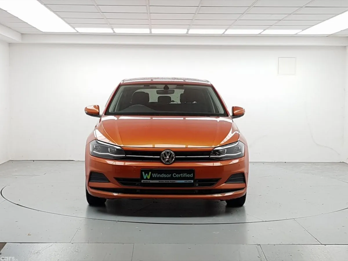 Volkswagen Polo Hatchback, Petrol, 2019, Orange