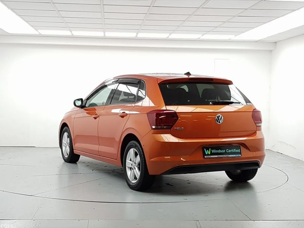 Volkswagen Polo Hatchback, Petrol, 2019, Orange