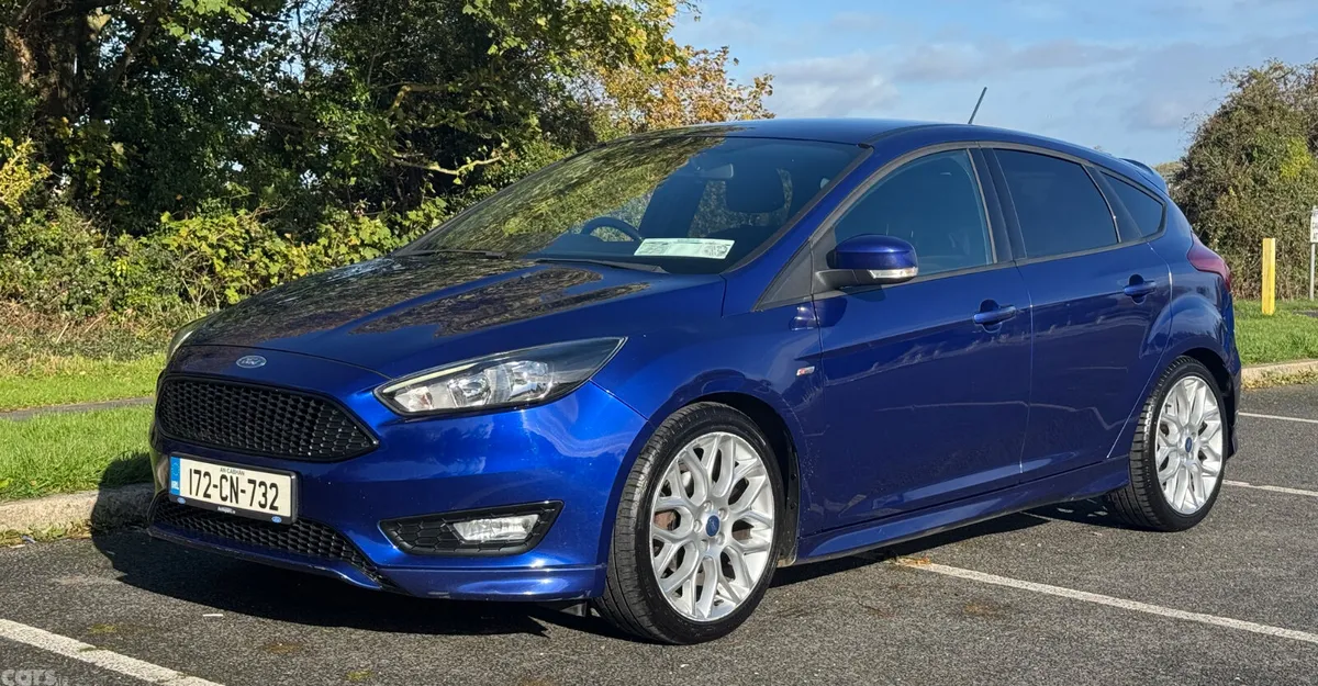 Ford Focus Hatchback, Diesel, 2017, Blue