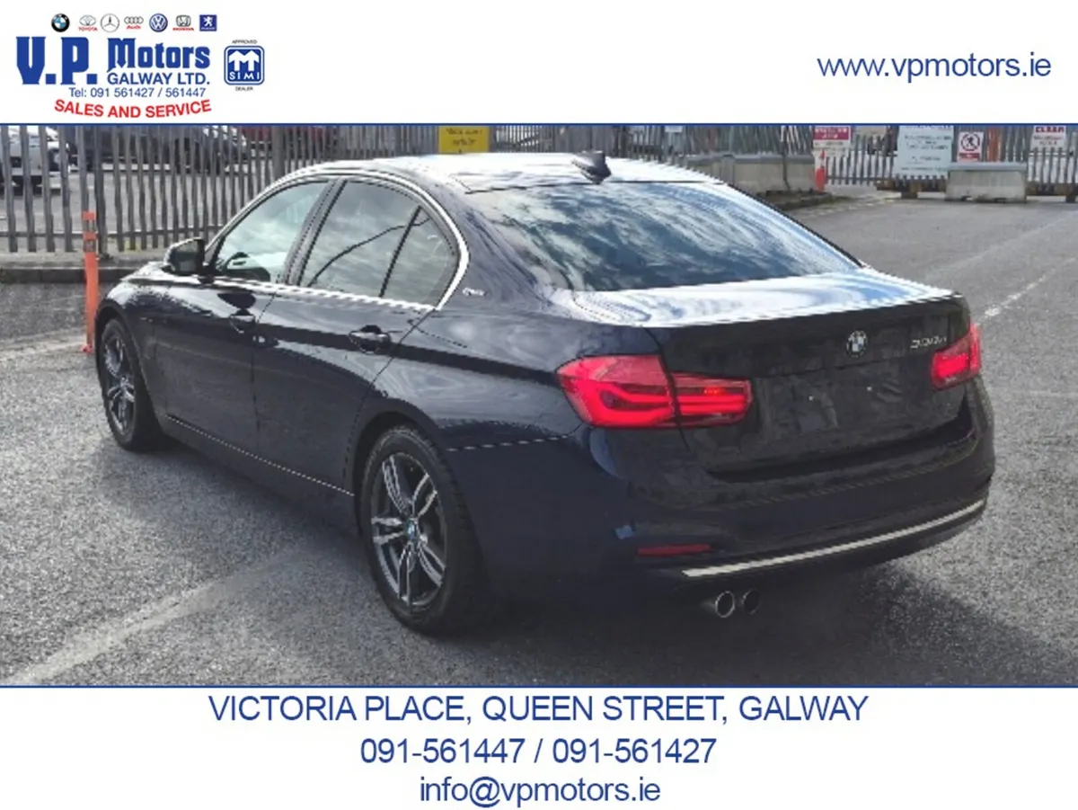 BMW 3-Series Saloon, Petrol Plug-in Hybrid, 2016, Black