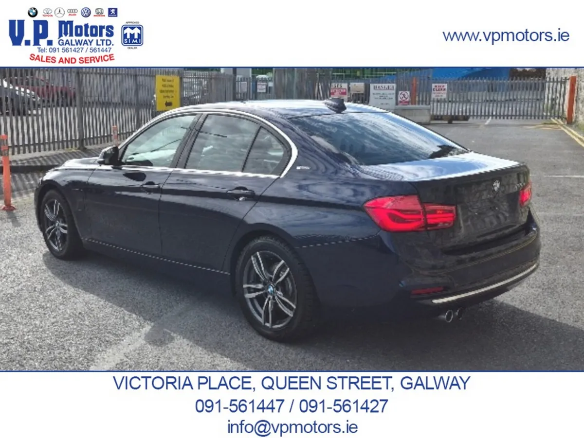 BMW 3-Series Saloon, Petrol Plug-in Hybrid, 2016, Black