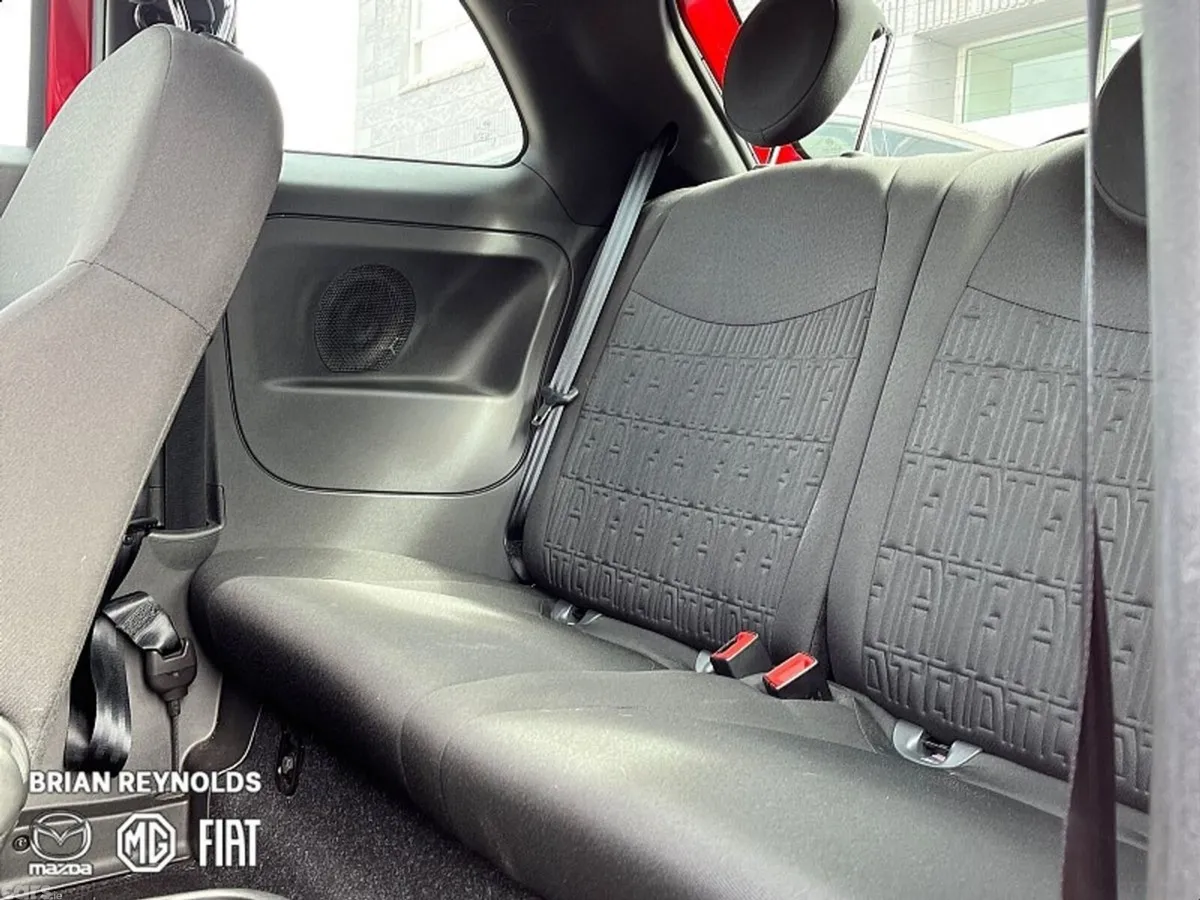 Fiat 500 Hatchback, Petrol, 2024, Red