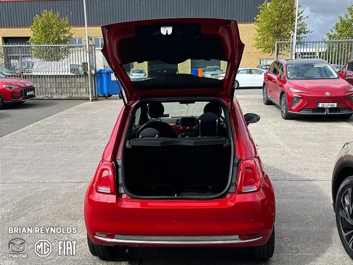 Fiat 500 Hatchback, Petrol, 2024, Red