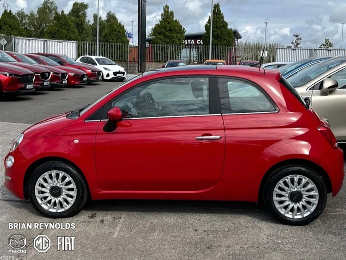 Fiat 500 Hatchback, Petrol, 2024, Red