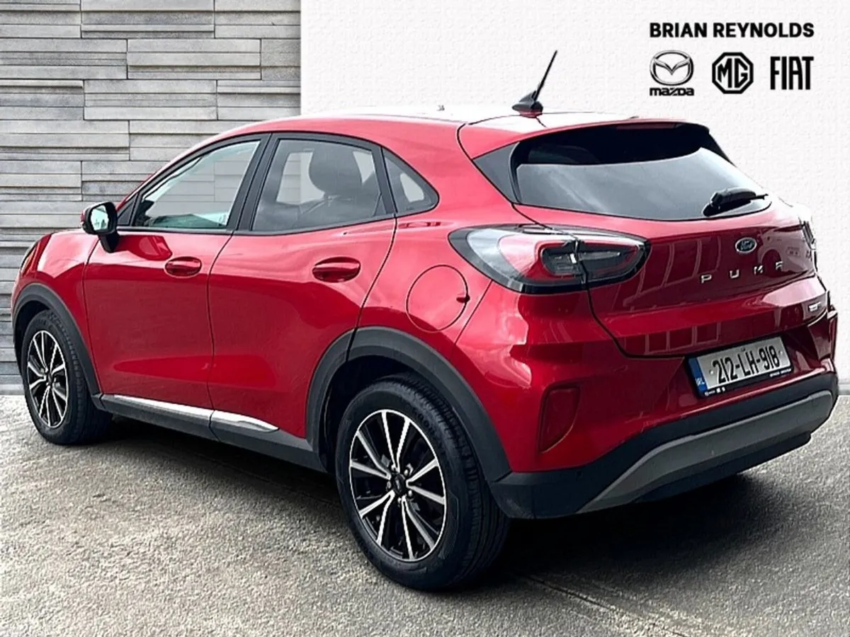Ford Puma MPV, Petrol Hybrid, 2021, Red
