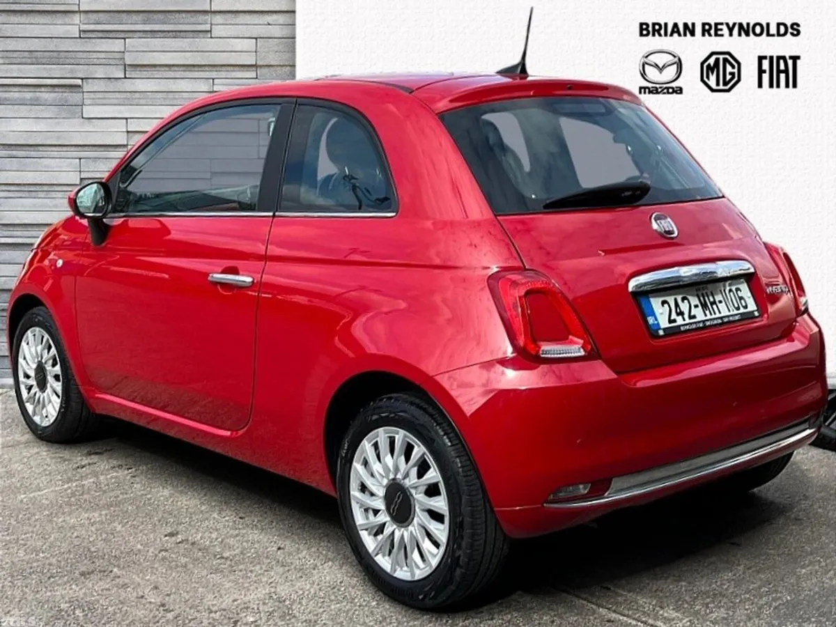 Fiat 500 Hatchback, Petrol, 2024, Red