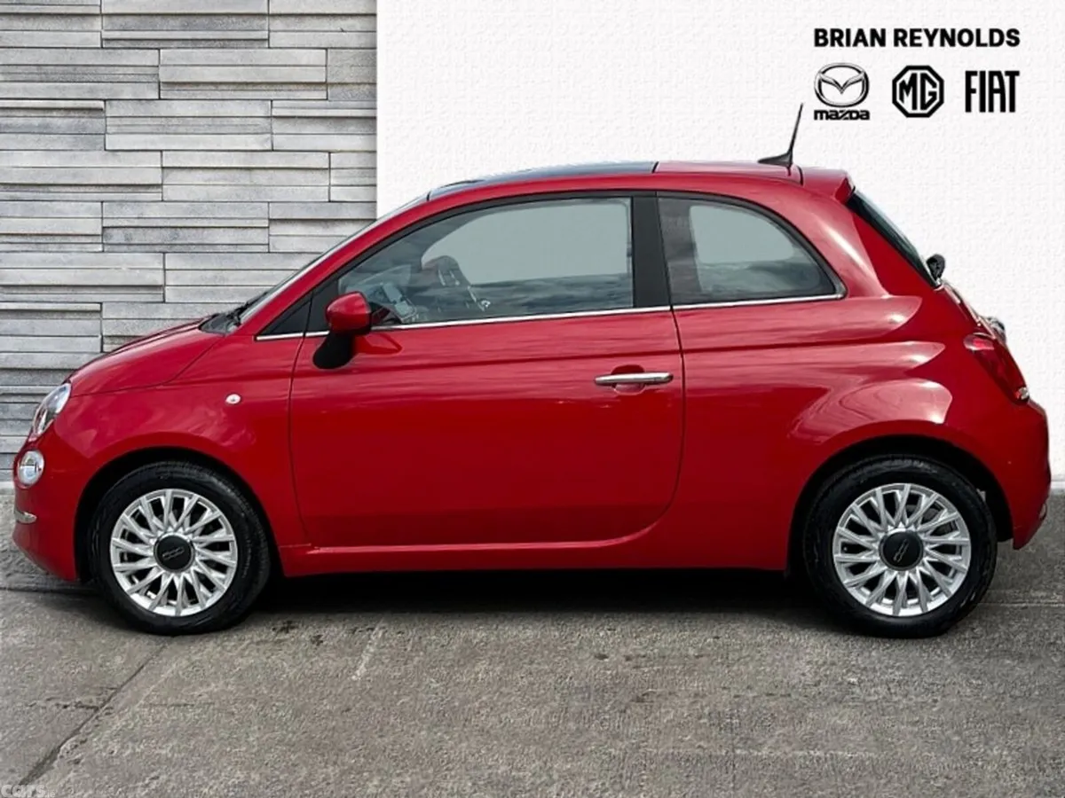 Fiat 500 Hatchback, Petrol, 2024, Red