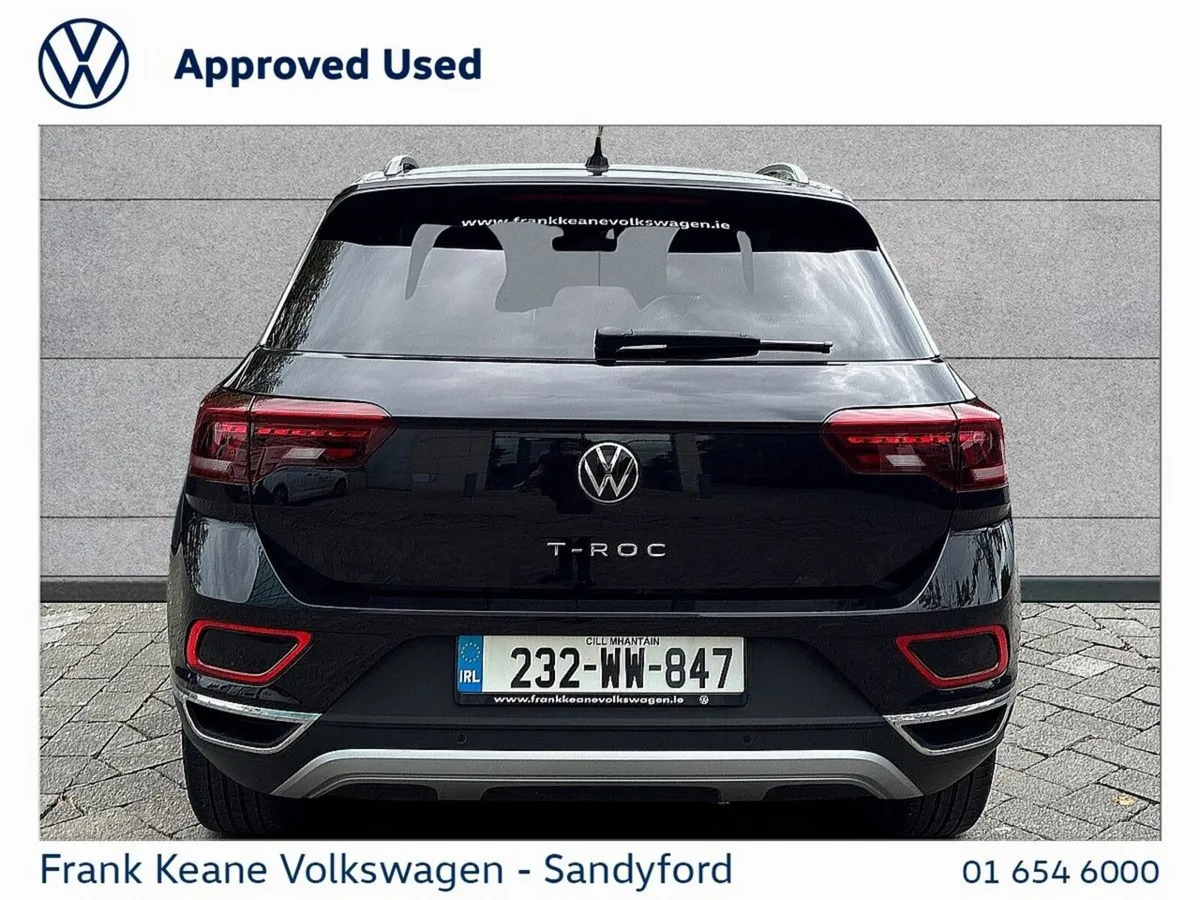 Volkswagen T-Roc SUV, Petrol, 2023, Black