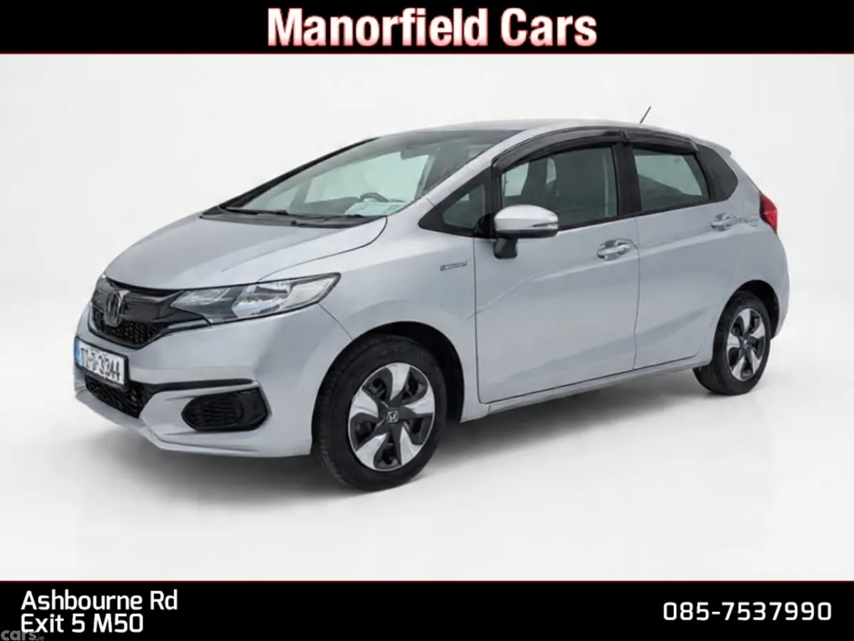 Honda Fit Hatchback, Petrol Hybrid, 2017, Silver