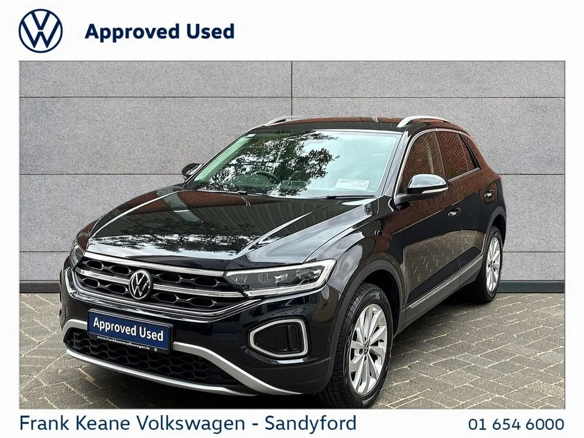 Volkswagen T-Roc SUV, Petrol, 2023, Black