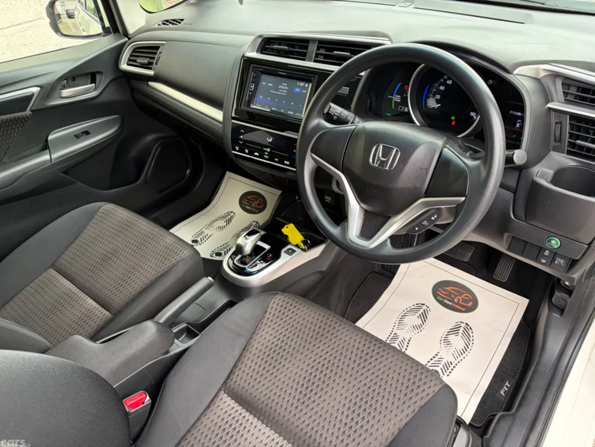 Honda Fit Hatchback, Petrol Hybrid, 2017, White