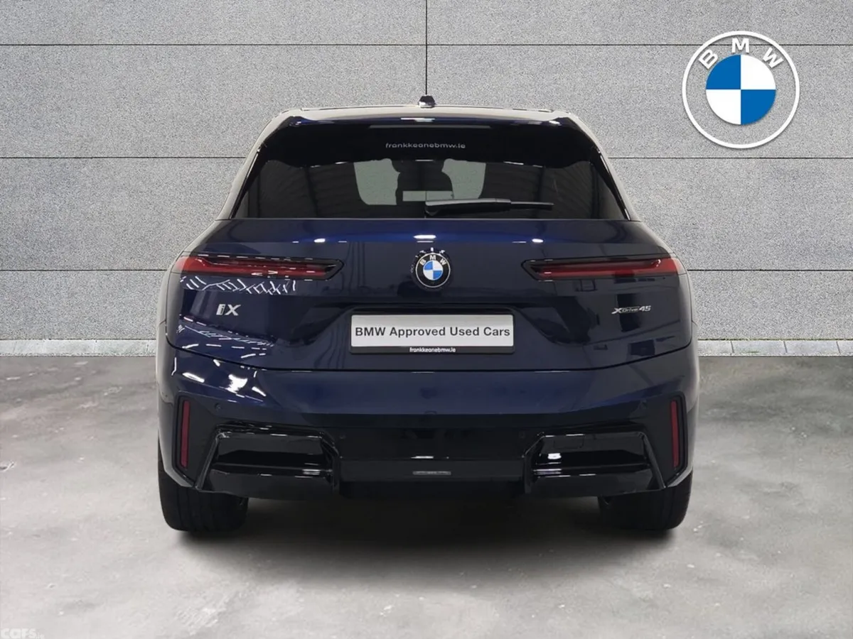 BMW iX SUV, Electric, 2025, Blue