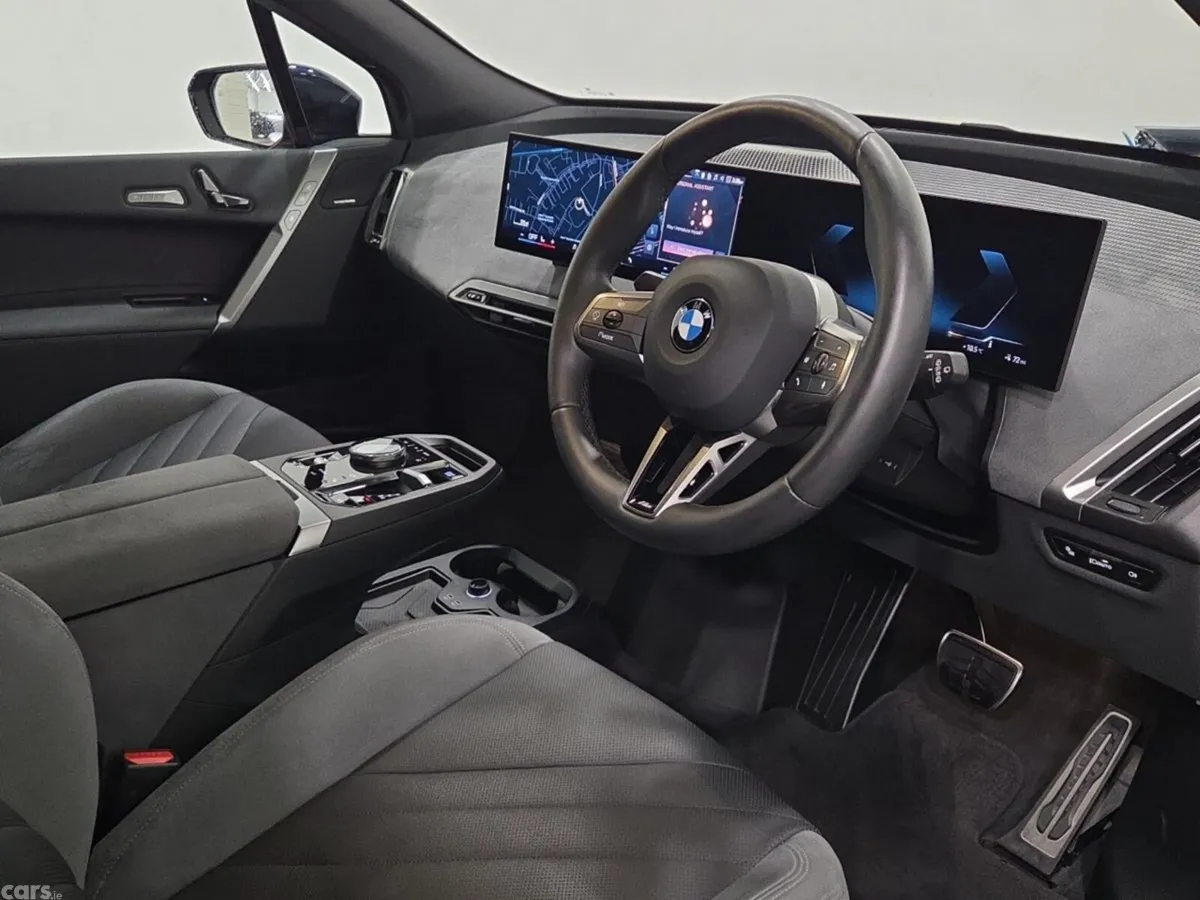 BMW iX SUV, Electric, 2025, Blue