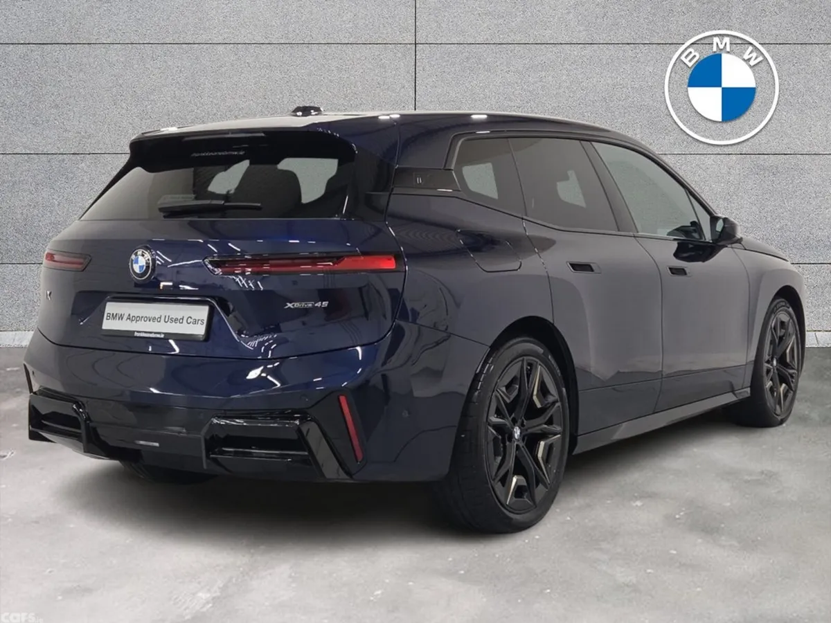 BMW iX SUV, Electric, 2025, Blue
