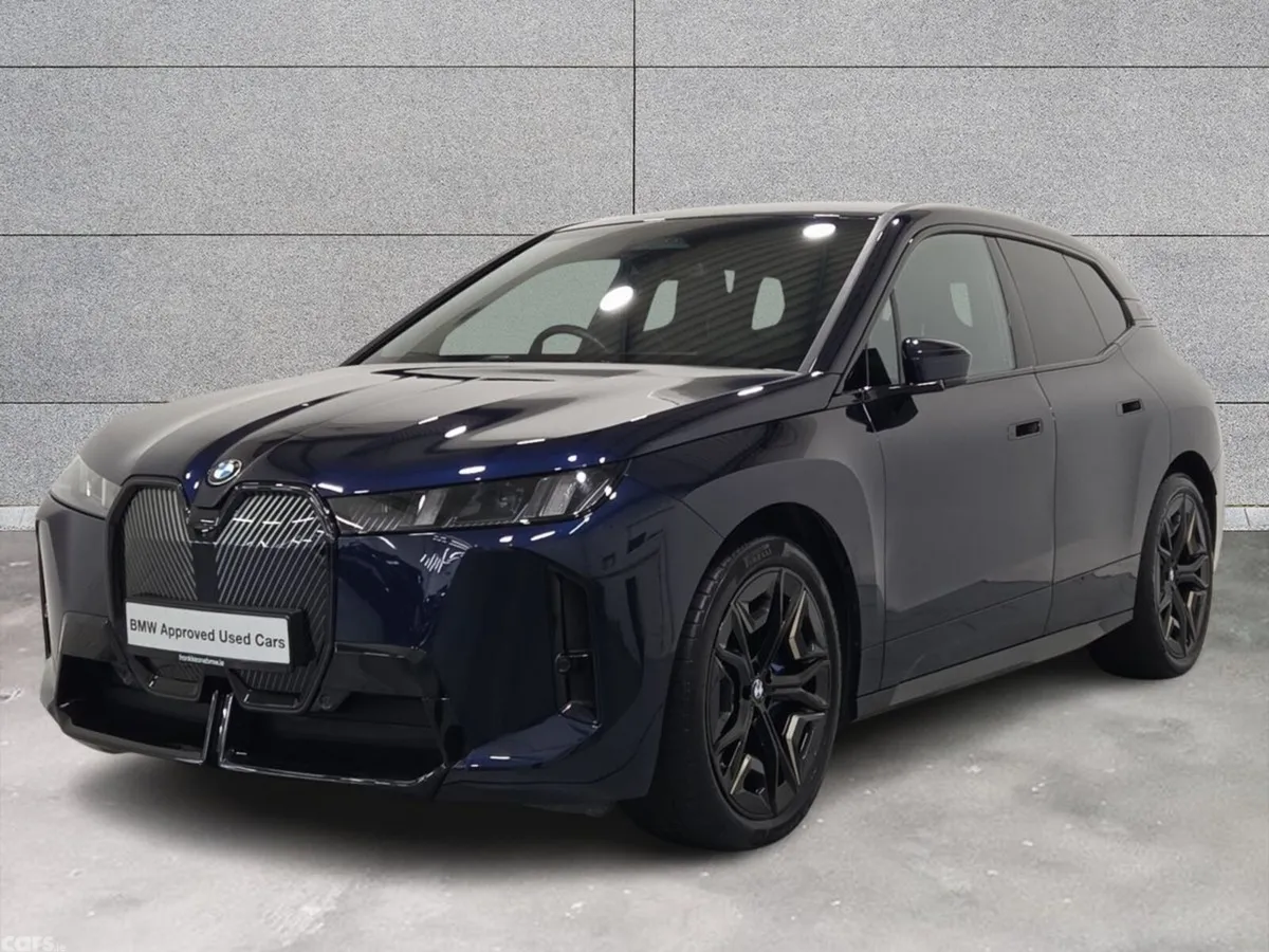 BMW iX SUV, Electric, 2025, Blue