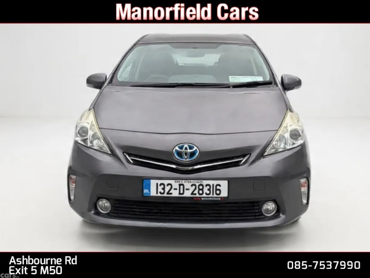 Toyota Prius MPV, Petrol Hybrid, 2013, Grey