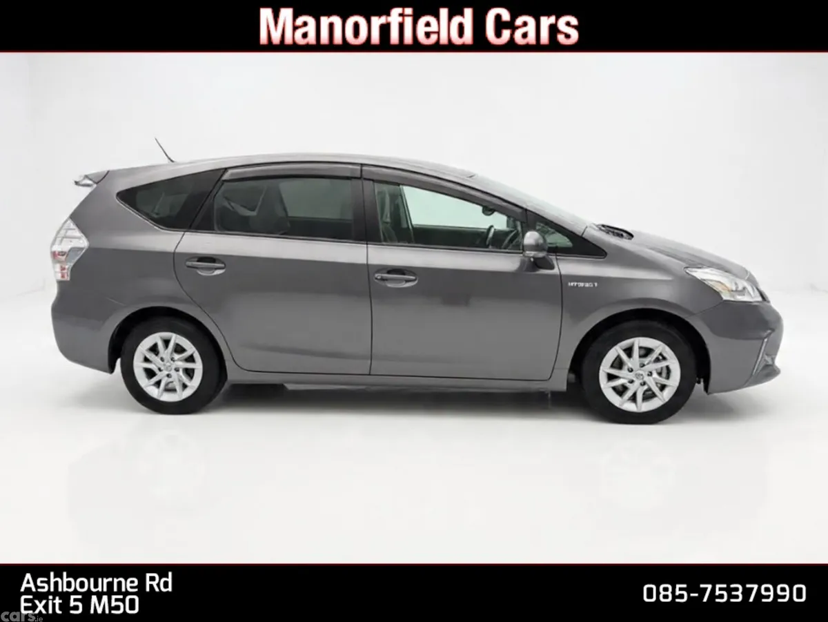 Toyota Prius MPV, Petrol Hybrid, 2013, Grey