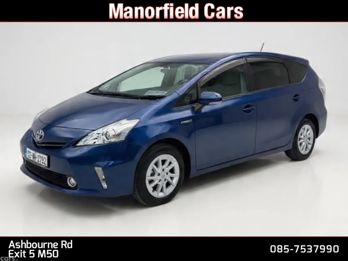 Toyota Prius MPV, Petrol Hybrid, 2013, Blue