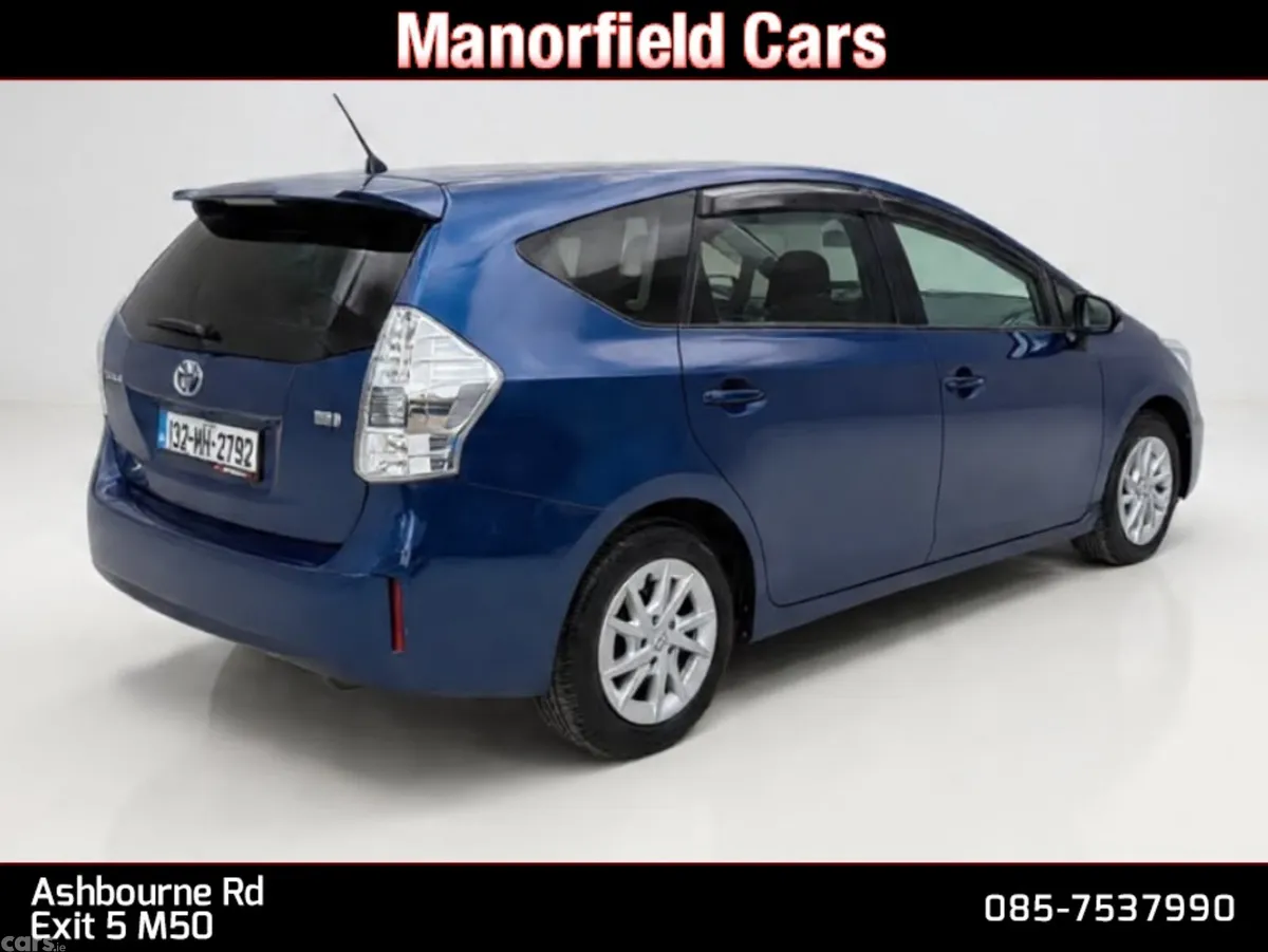 Toyota Prius MPV, Petrol Hybrid, 2013, Blue