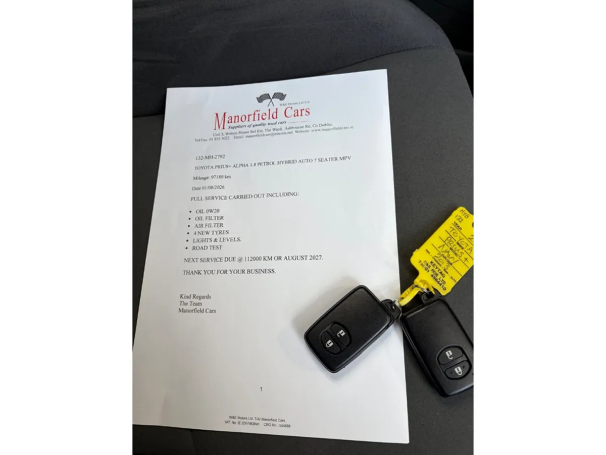 Toyota Prius MPV, Petrol Hybrid, 2013, Blue