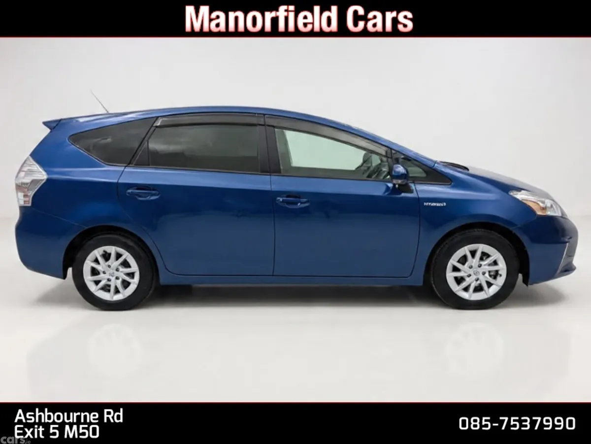 Toyota Prius MPV, Petrol Hybrid, 2013, Blue