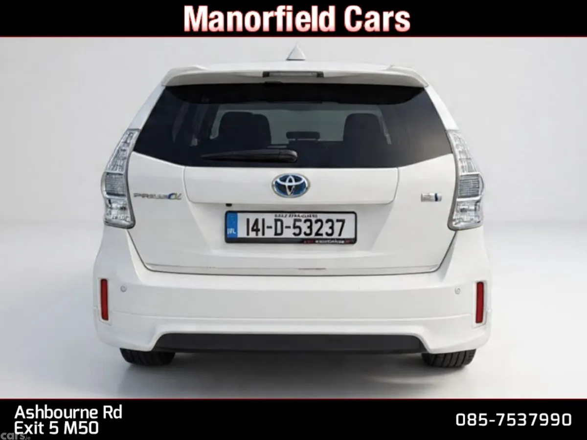 Toyota Prius Hatchback, Petrol Hybrid, 2014, White