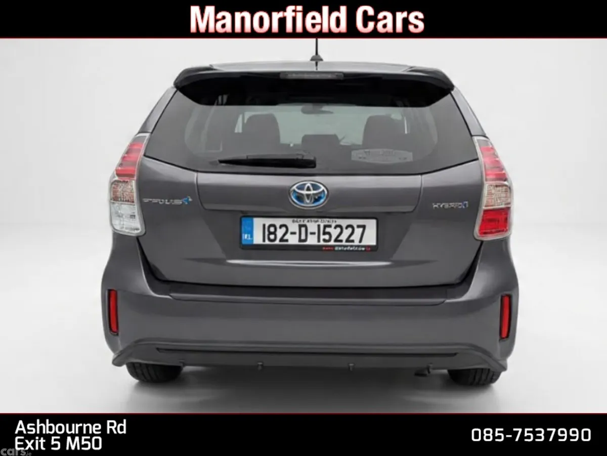 Toyota Prius MPV, Petrol Hybrid, 2018, Grey