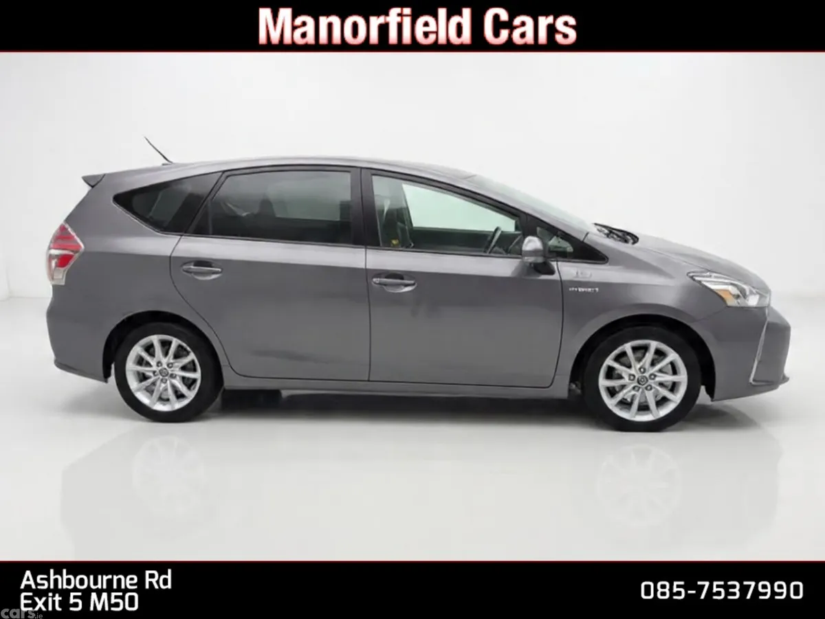 Toyota Prius MPV, Petrol Hybrid, 2018, Grey