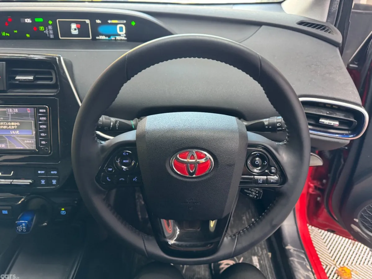 Toyota Prius Saloon, Petrol Hybrid, 2021, Red