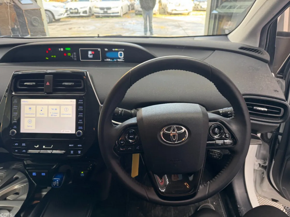 Toyota Prius Saloon, Petrol Hybrid, 2021, White