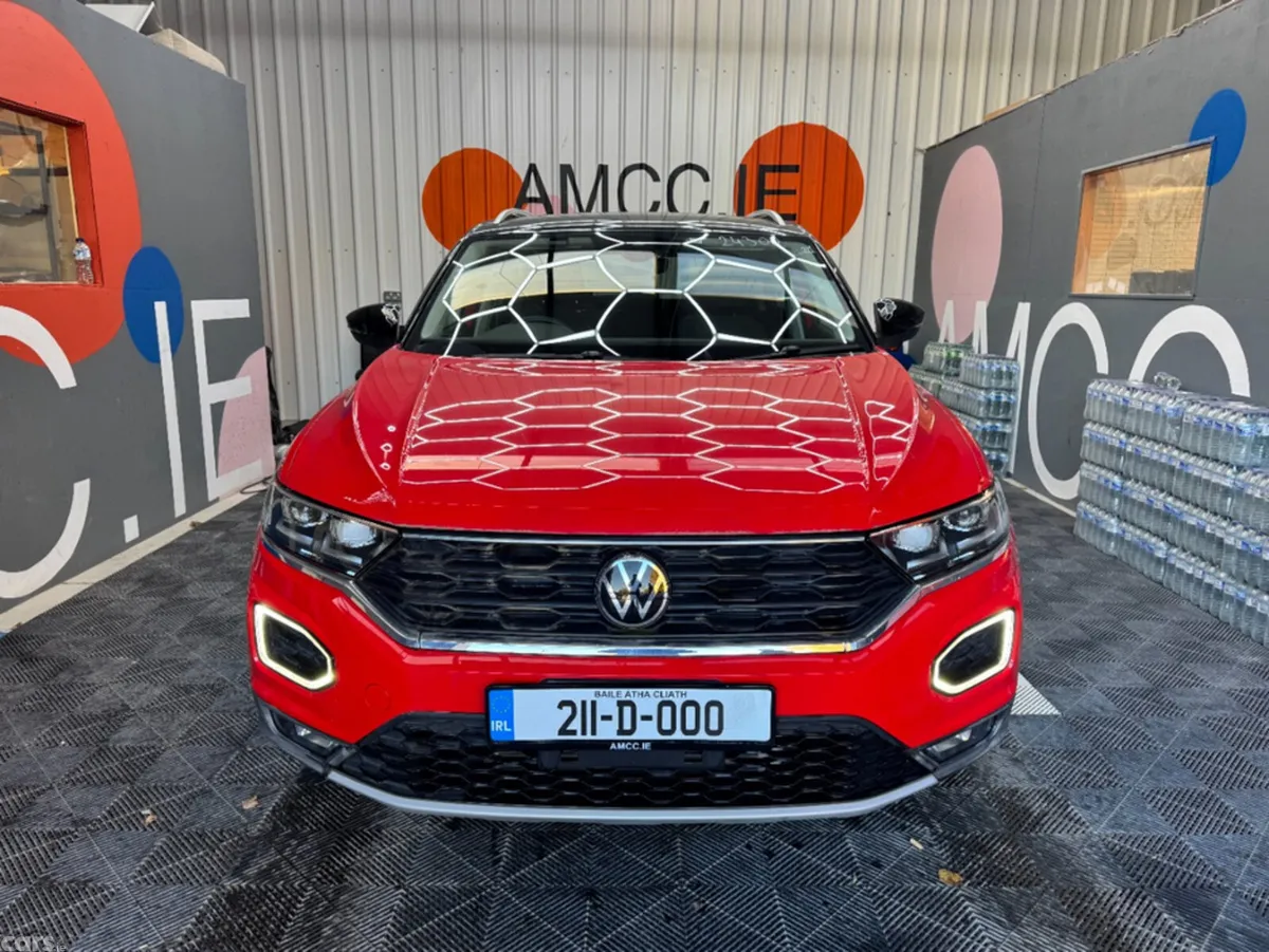 Volkswagen T-Roc SUV, Petrol, 2021, Red