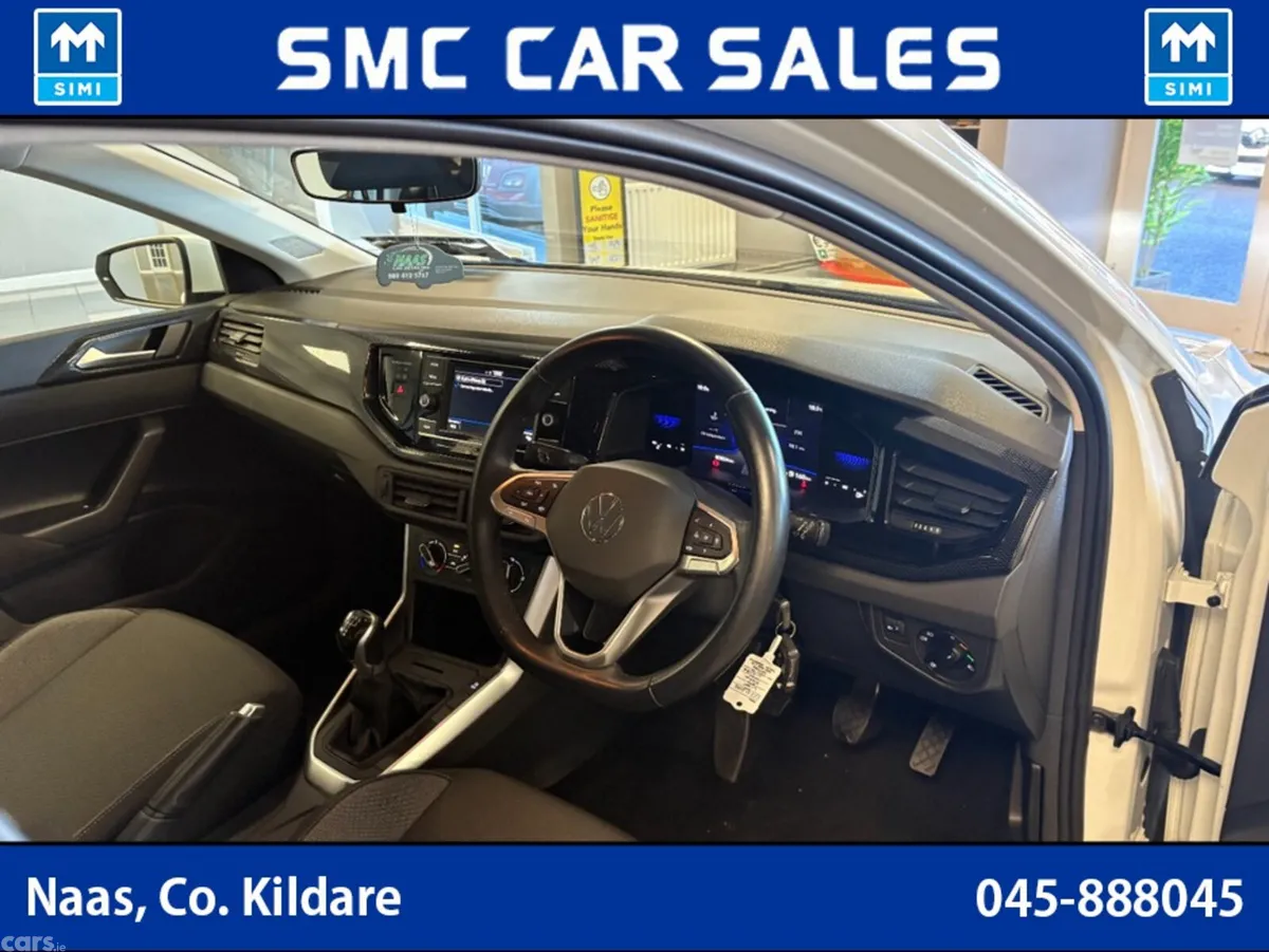 Volkswagen Polo Hatchback, Petrol, 2022, White