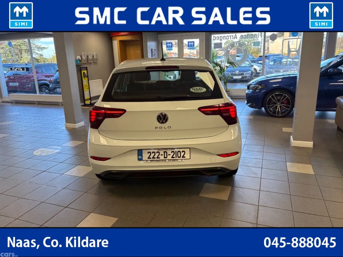 Volkswagen Polo Hatchback, Petrol, 2022, White