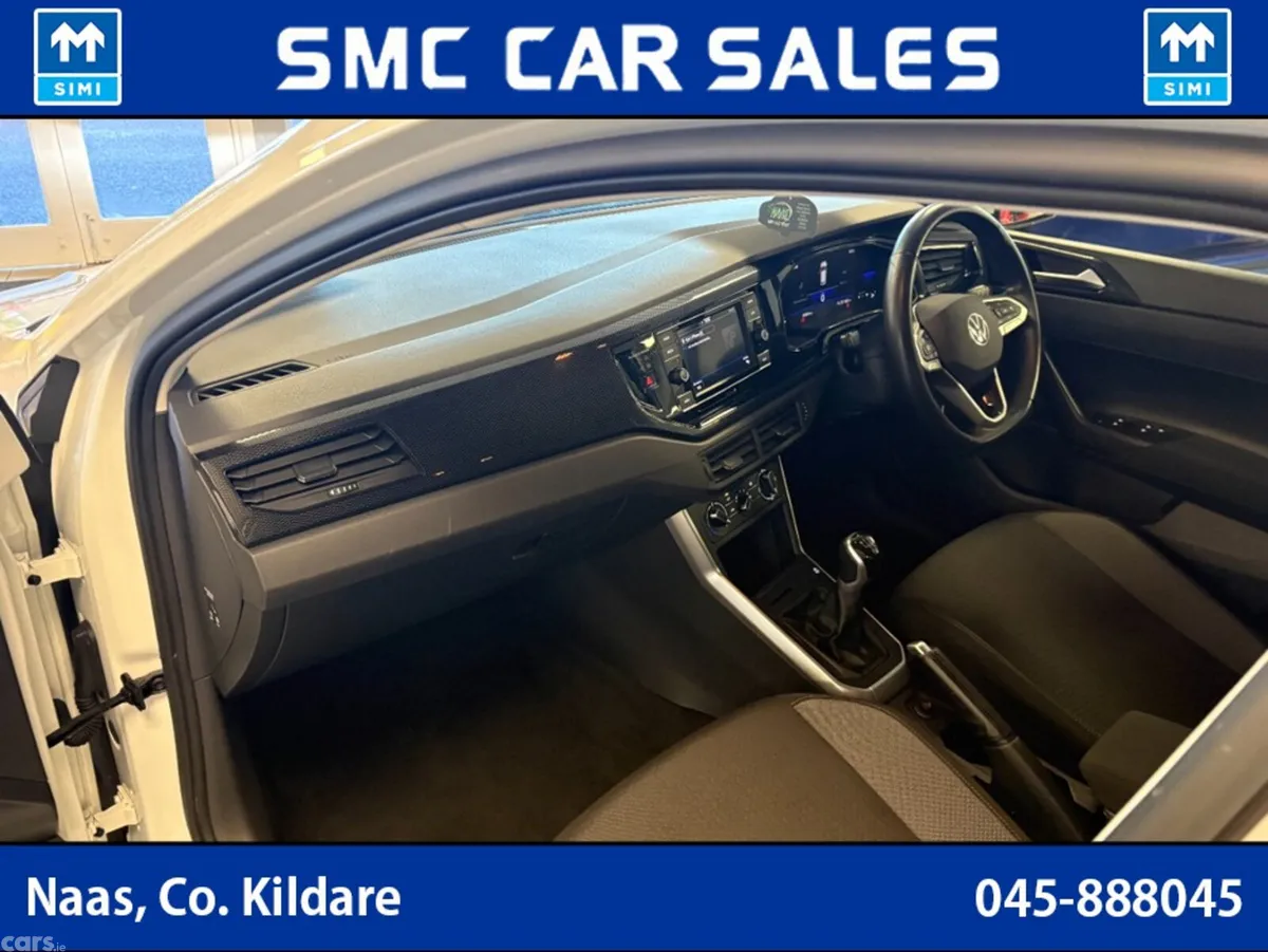 Volkswagen Polo Hatchback, Petrol, 2022, White