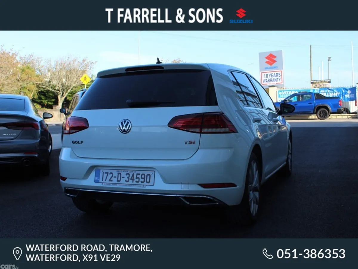 Volkswagen Golf Hatchback, Petrol, 2017, White